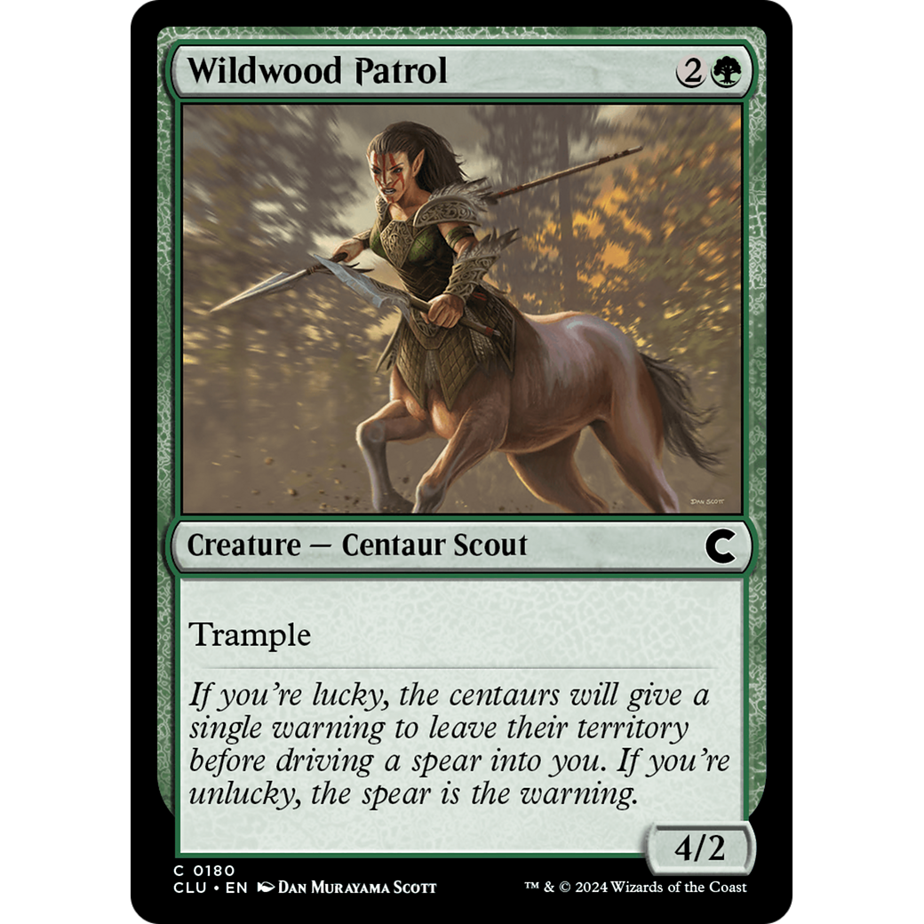 Wildwood Patrol (CLU-180) - Ravnica: Clue Edition