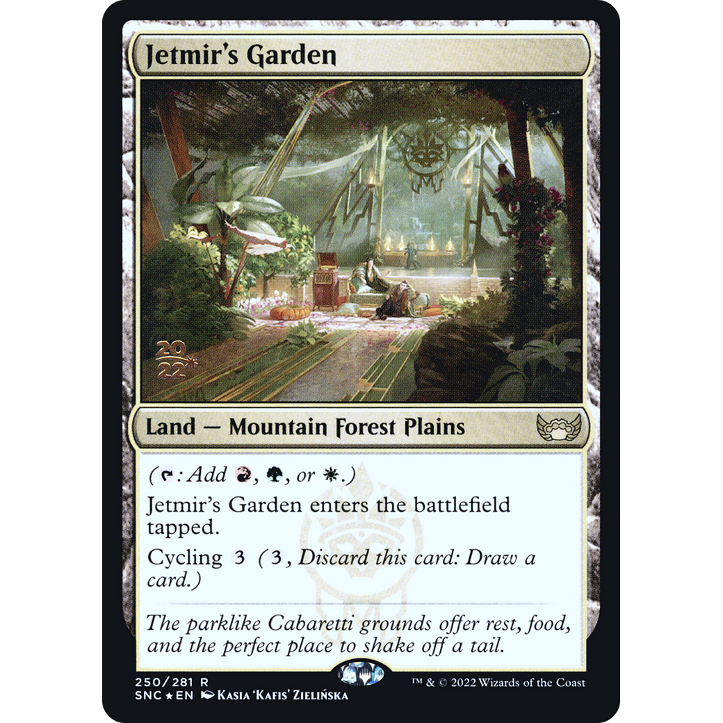 Jetmir's Garden (PRE-250) - Streets of New Capenna Promos Foil