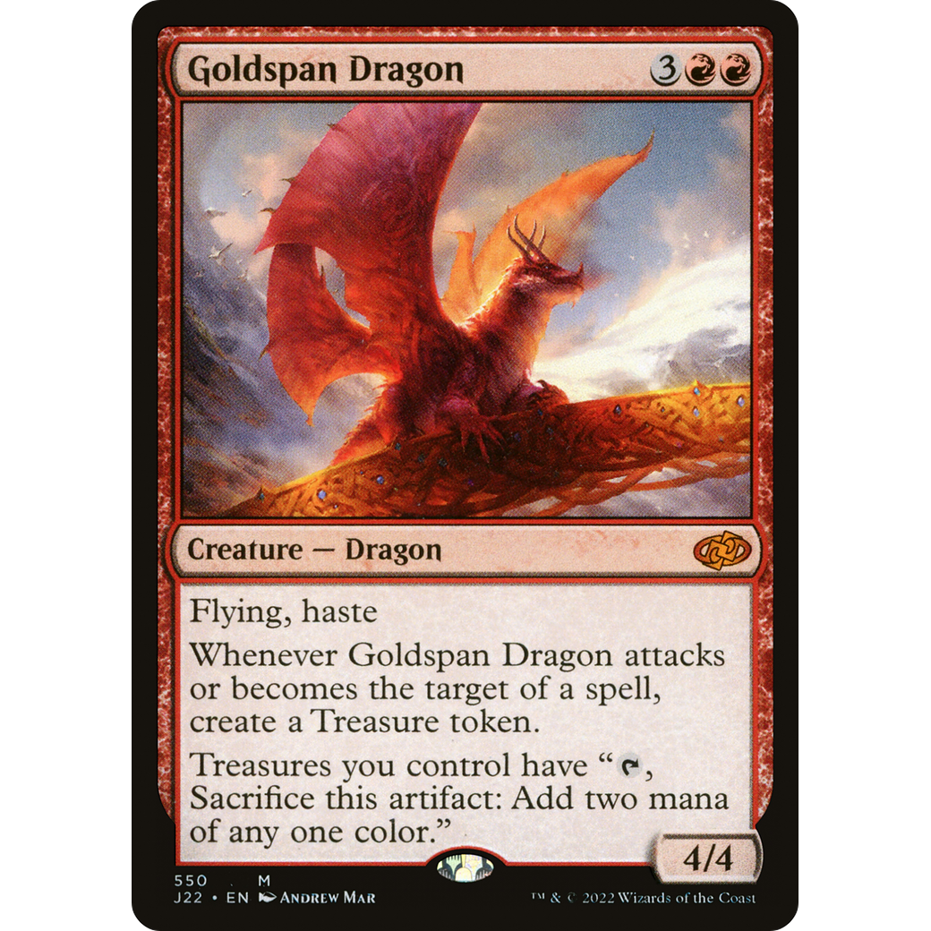 Goldspan Dragon (J22-550) - Jumpstart 2022