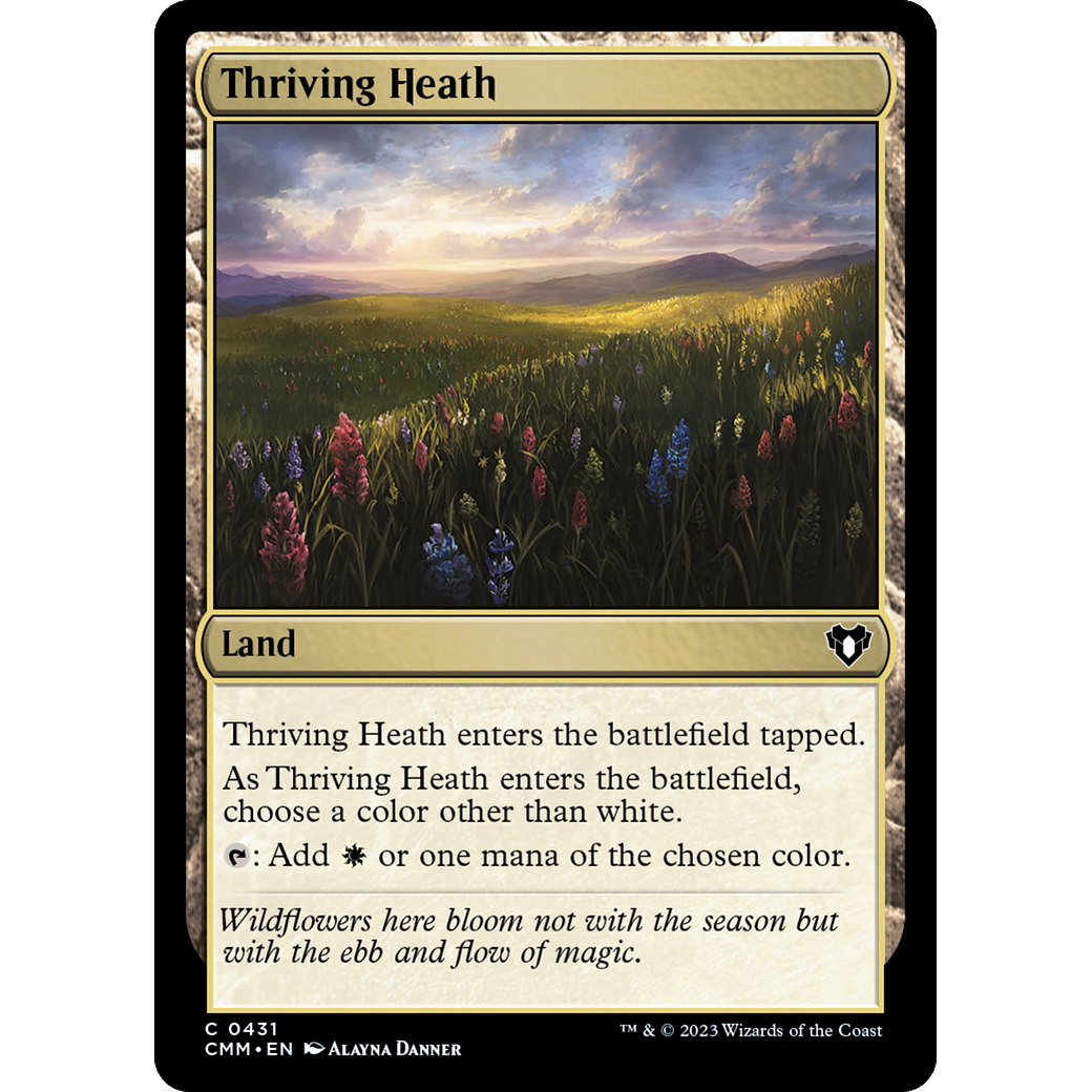 Thriving Heath (CMM-431) - Commander Masters Foil