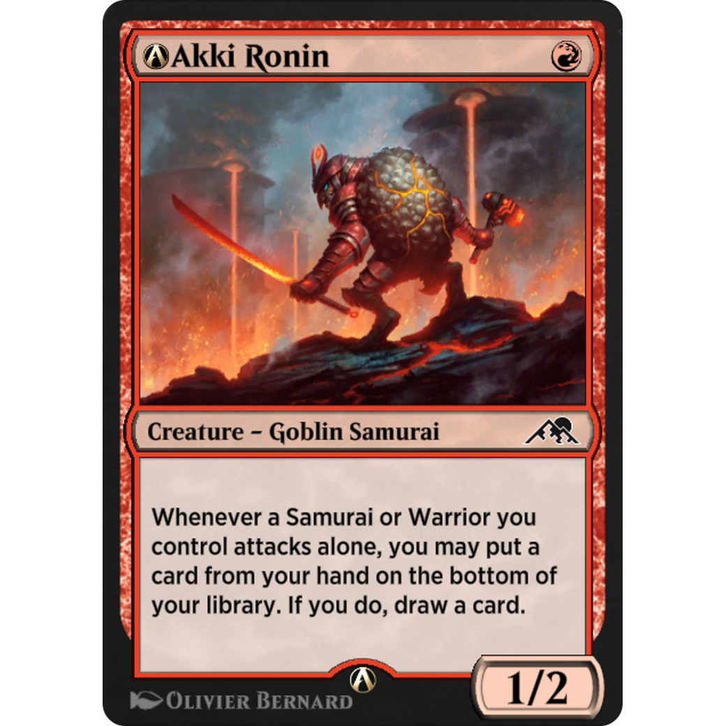 A-Akki Ronin (NEO-A-131) - Kamigawa: Neon Dynasty