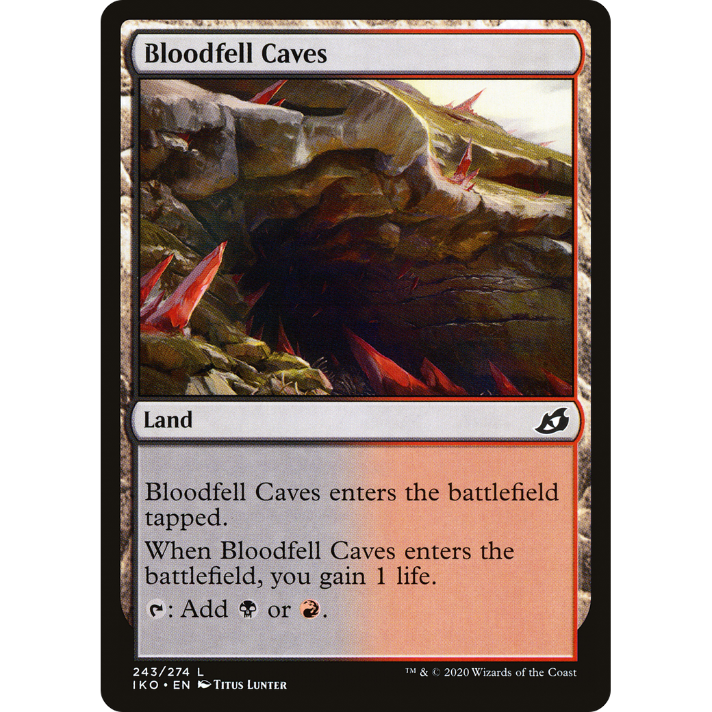 Bloodfell Caves (IKO-243) - Ikoria: Lair of Behemoths