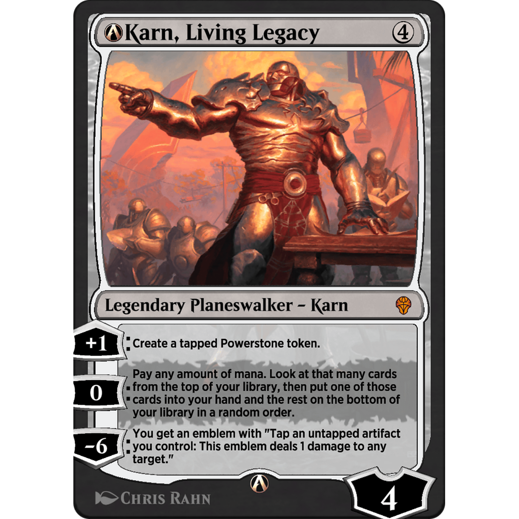 A-Karn, Living Legacy (DMU-A-1) - Dominaria United