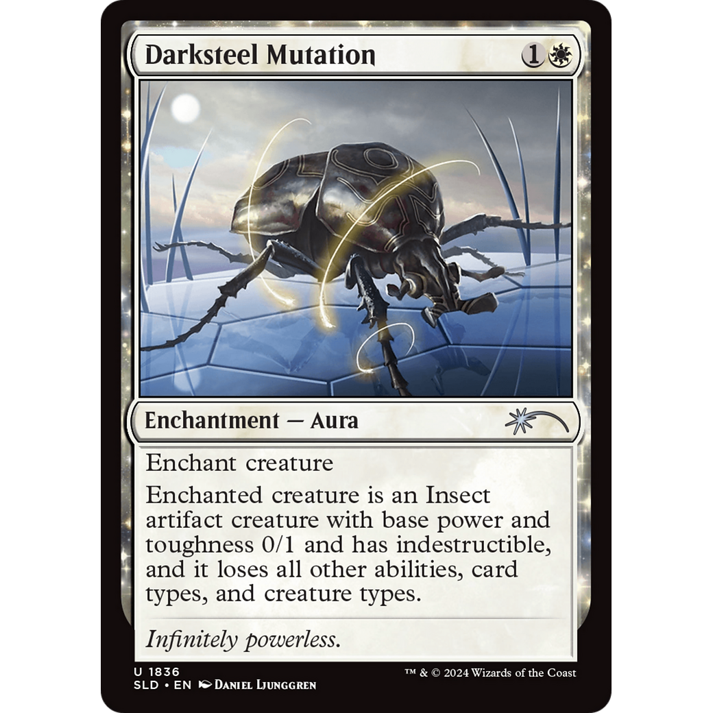 Darksteel Mutation (SLD-1836) - Secret Lair Drop: (enchantment)