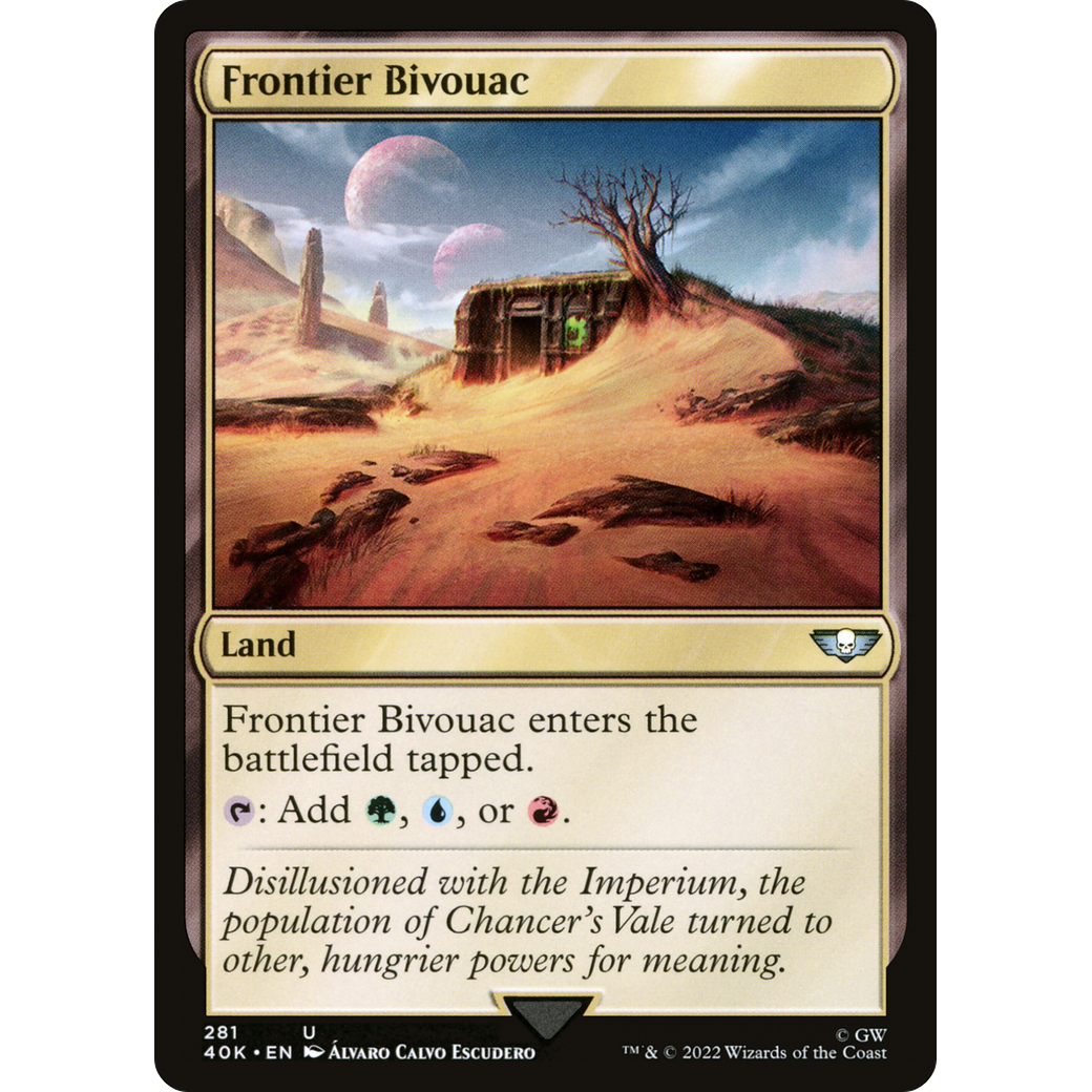 Frontier Bivouac (40K-281) - Warhammer 40,000 Commander