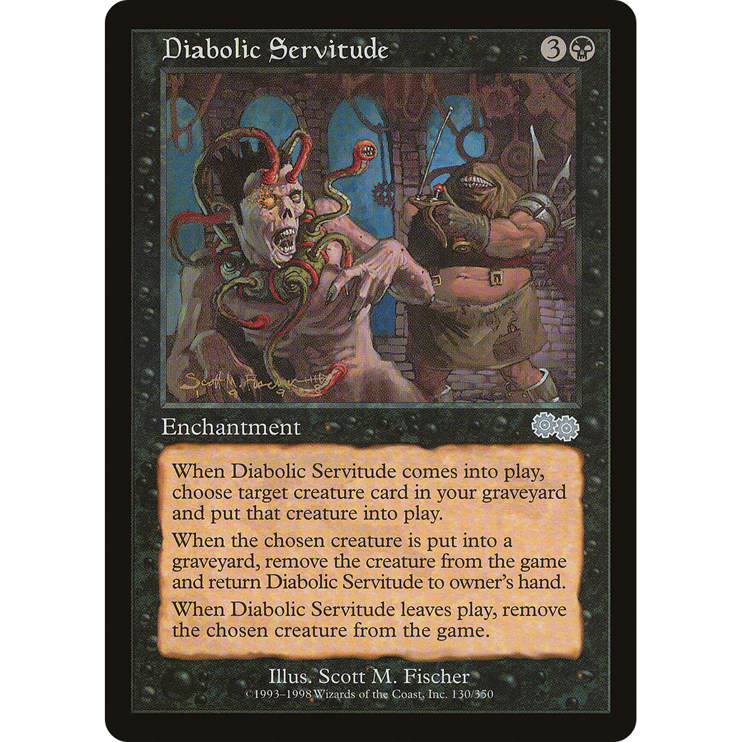 Diabolic Servitude (USG-130) - Urza's Saga