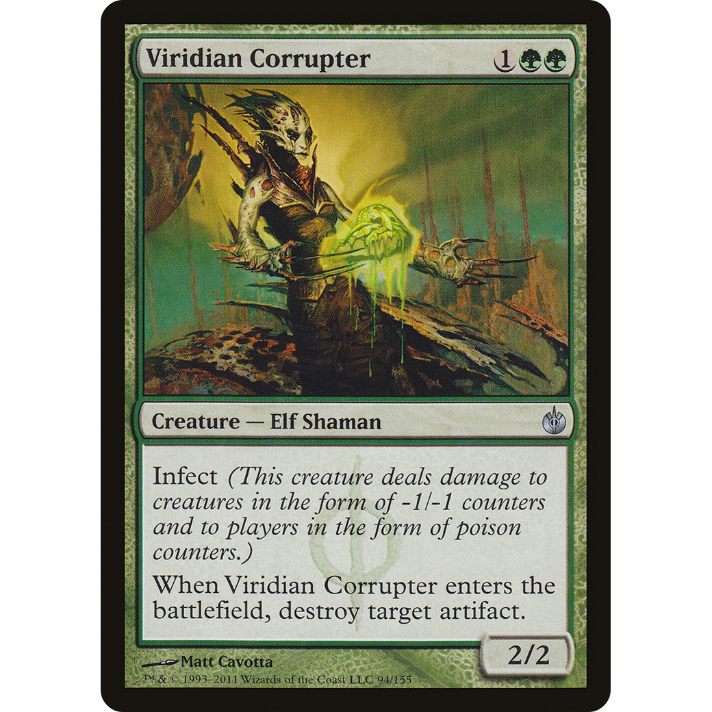 Viridian Corrupter (MBS-094) - Mirrodin Besieged