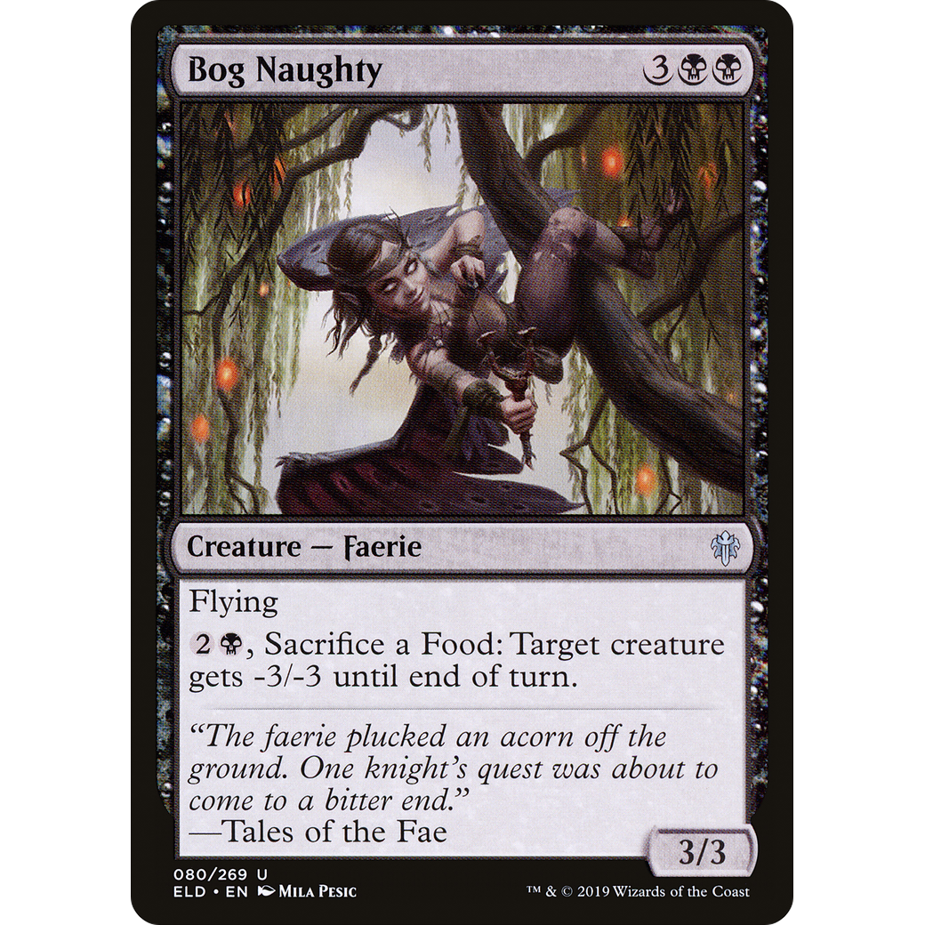 Bog Naughty (ELD-080) - Throne of Eldraine