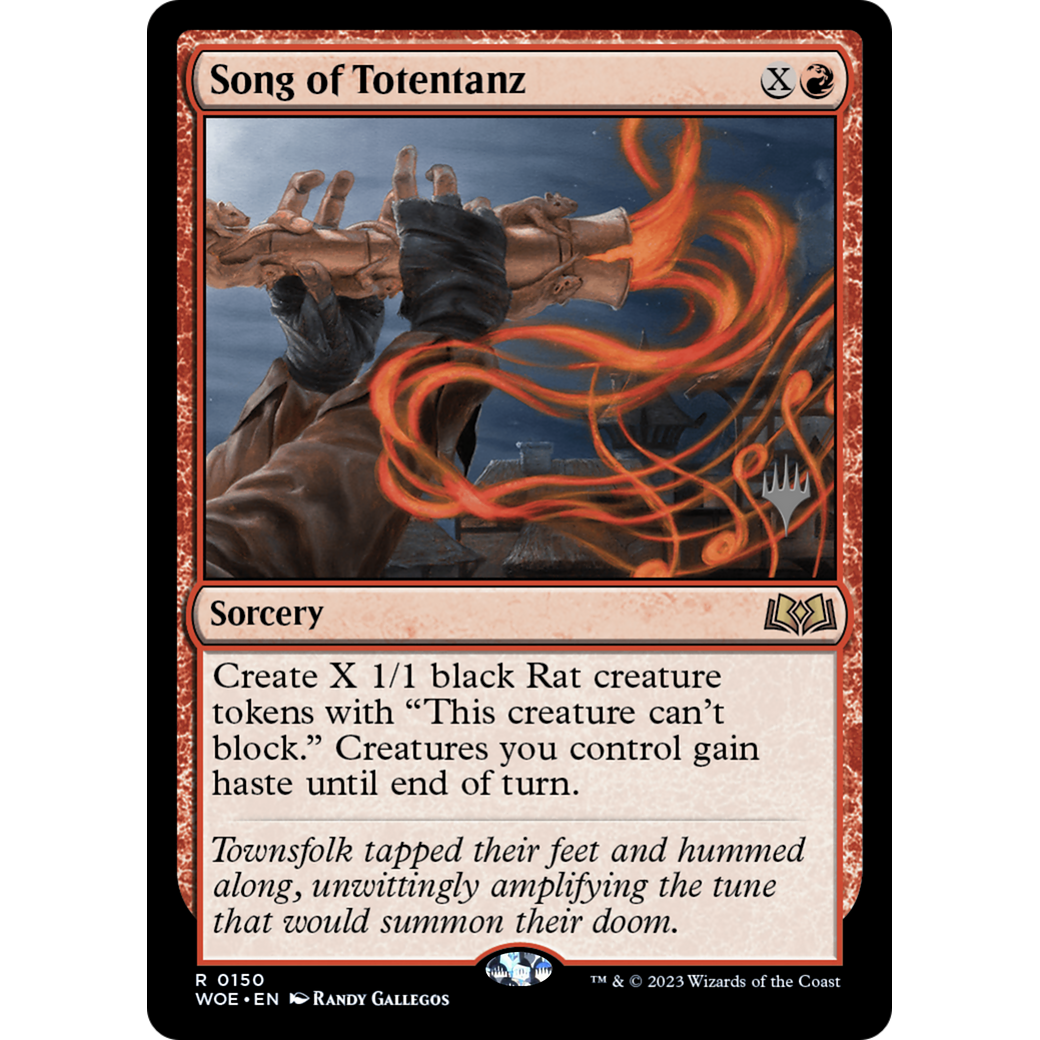 Song of Totentanz (PPWOE-150P) - Wilds of Eldraine Promos Foil