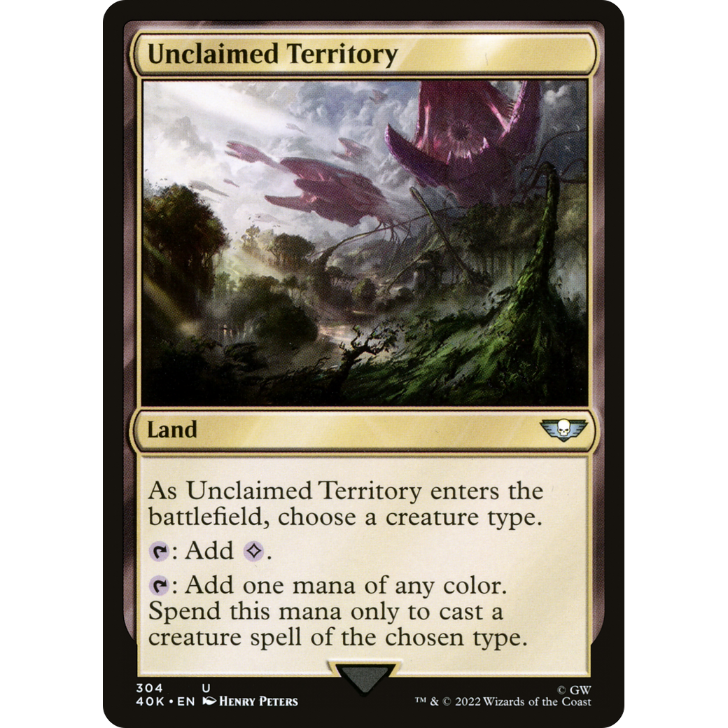 Unclaimed Territory (40K-304) - Warhammer 40,000 Commander