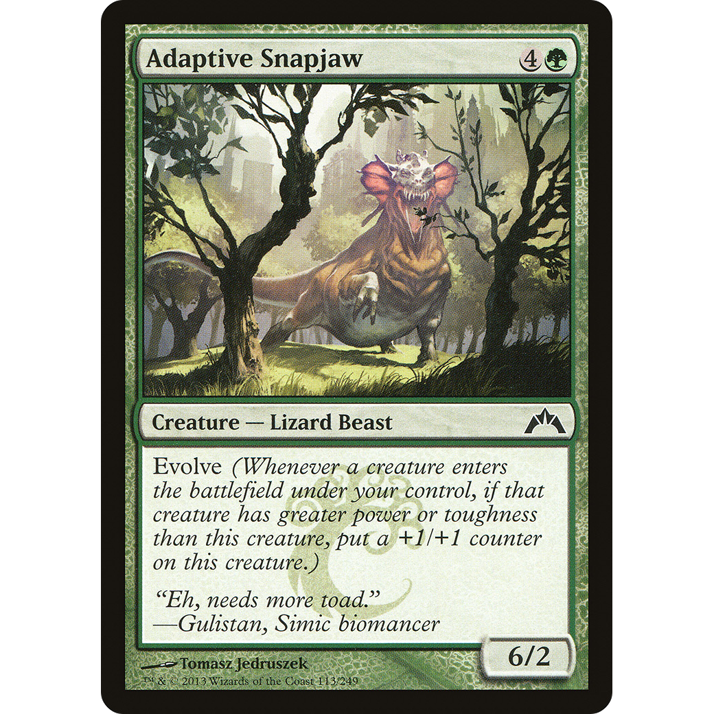 Adaptive Snapjaw (GTC-113) - Gatecrash