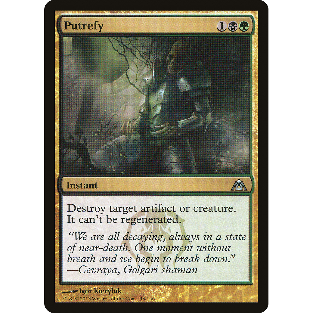 Putrefy (DGM-093) - Dragon's Maze Foil
