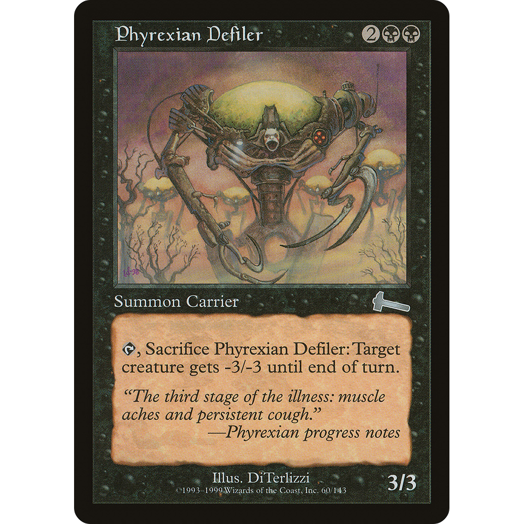 Phyrexian Defiler (ULG-060) - Urza's Legacy