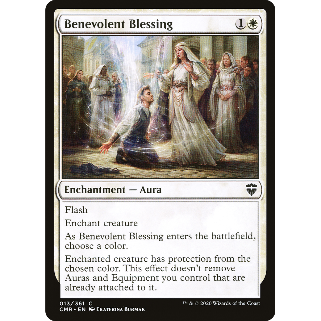 Benevolent Blessing (CMR-013) - Commander Legends Foil
