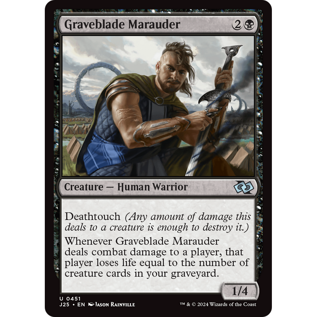 Graveblade Marauder (J25-451) - Foundations Jumpstart