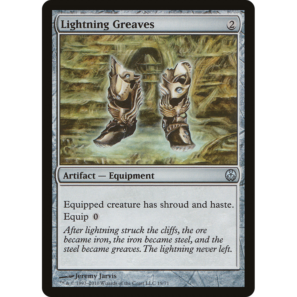 Lightning Greaves (DDE-019) - Duel Decks: Phyrexia vs. the Coalition