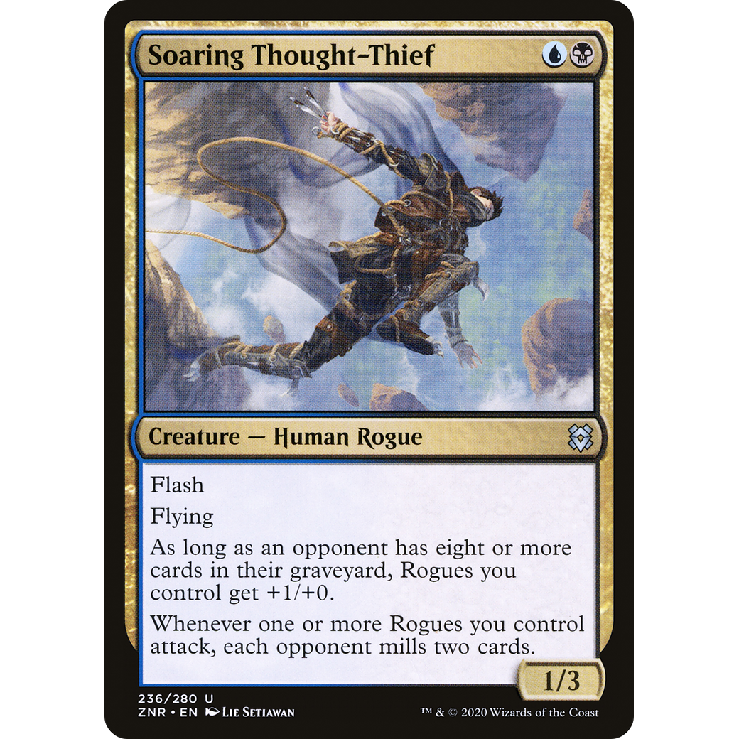 Soaring Thought-Thief (ZNR-236) - Zendikar Rising