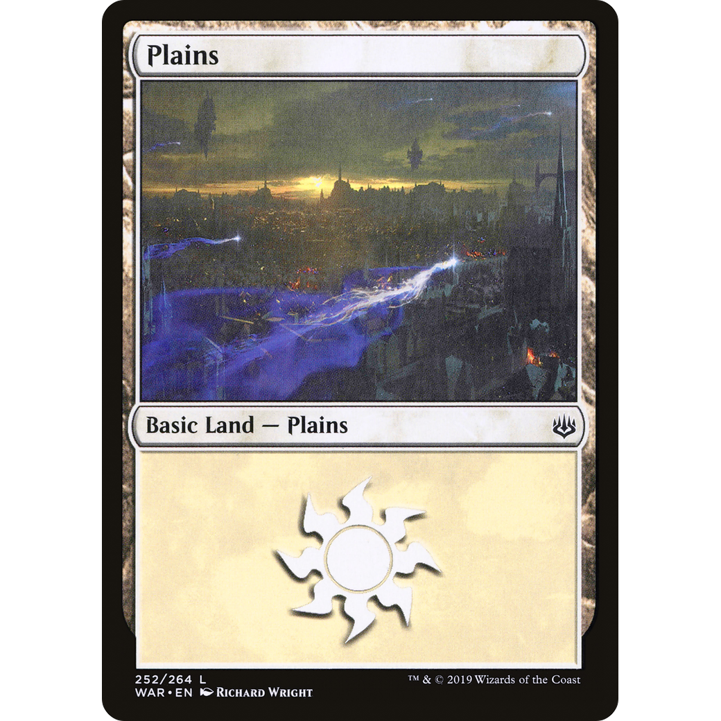 Plains (252) (WAR-252) - War of the Spark Foil