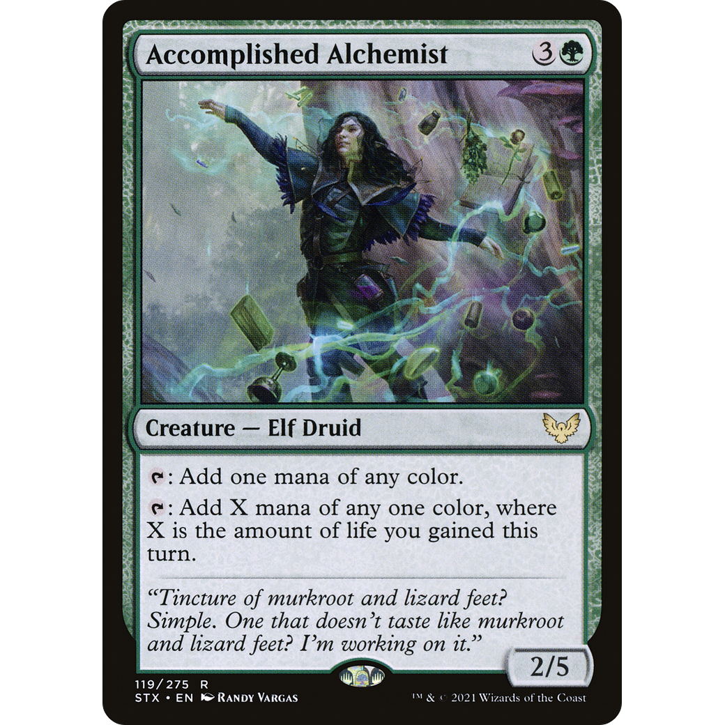 Accomplished Alchemist (STX-119) - Strixhaven: School of Mages