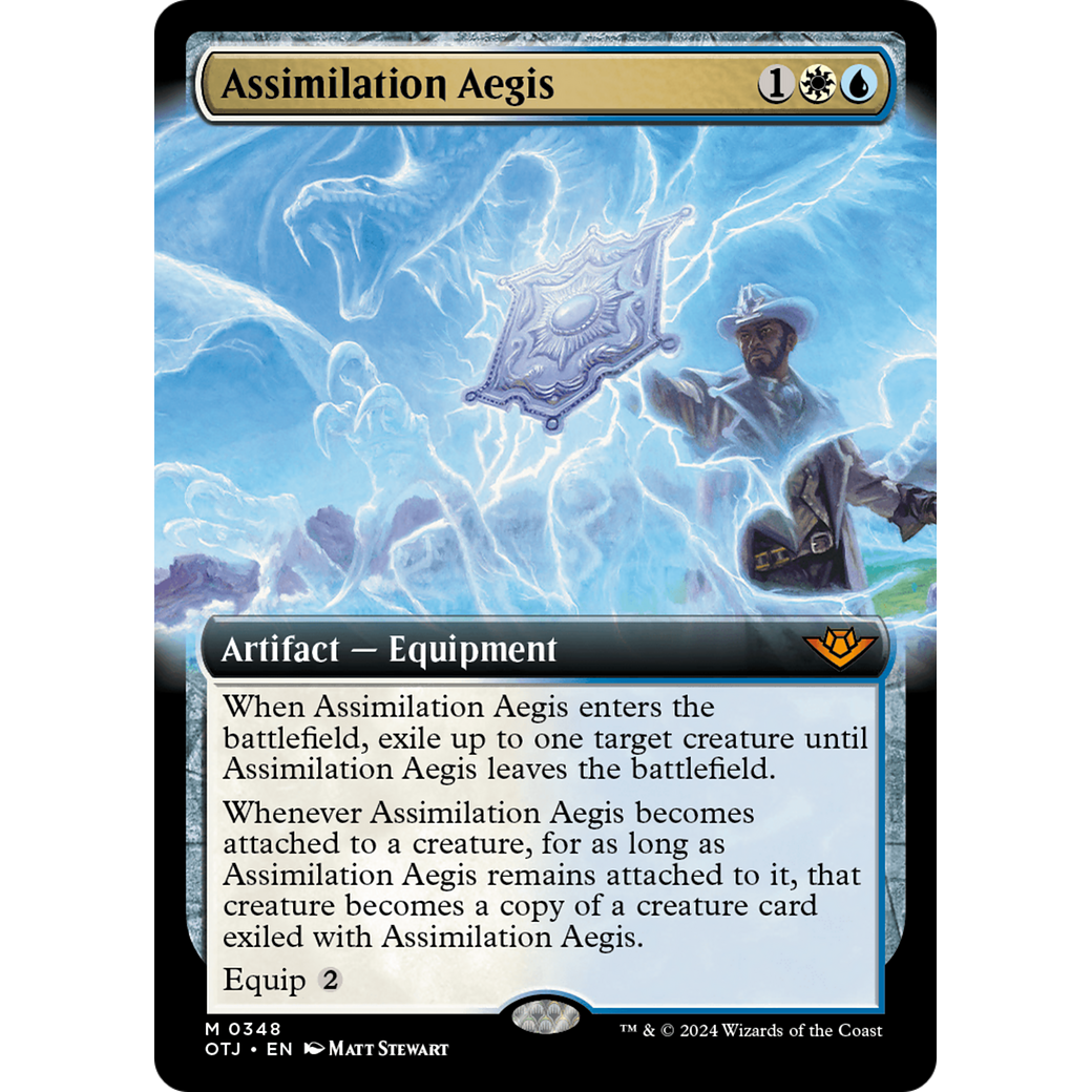 Assimilation Aegis (OTJ-348) - Outlaws of Thunder Junction: (Extended Art)