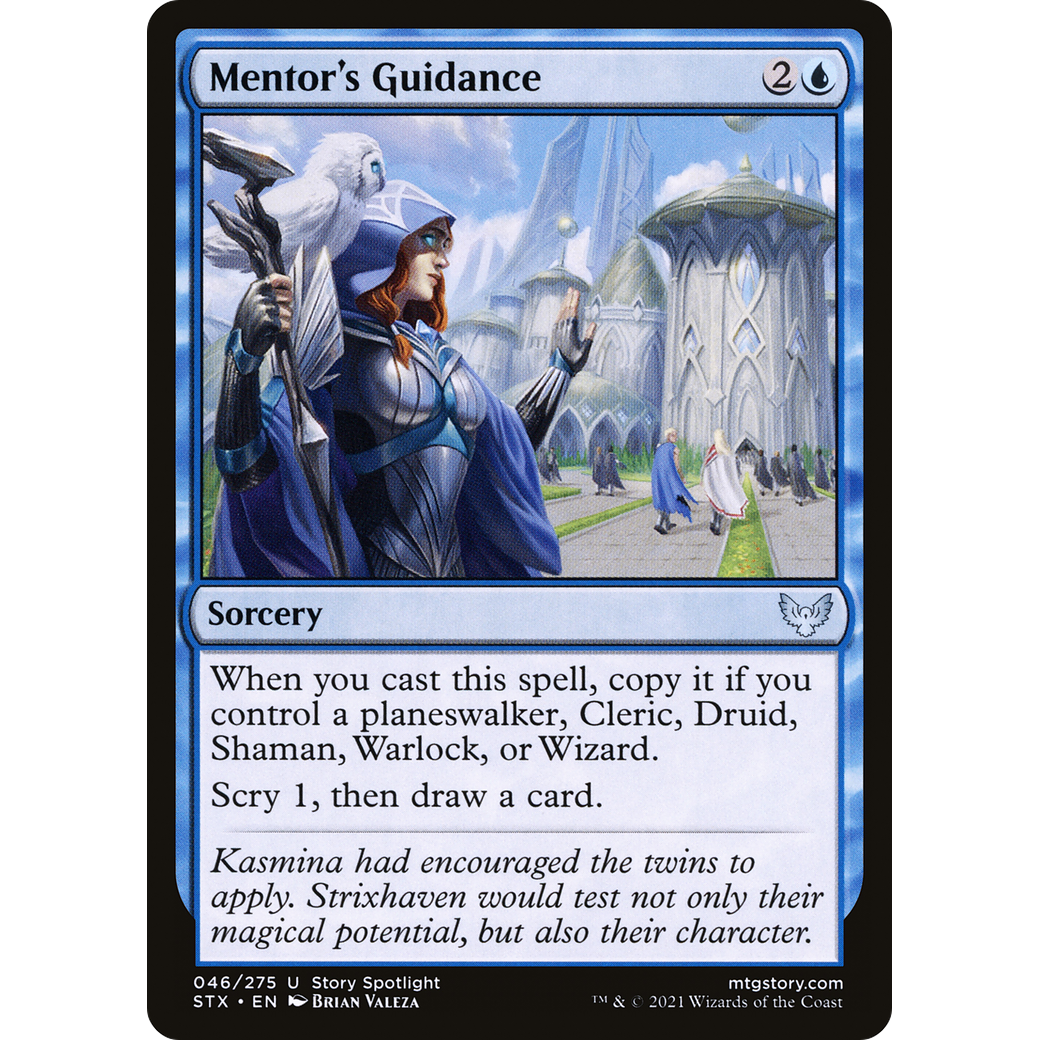 Mentor's Guidance (STX-046) - Strixhaven: School of Mages Foil