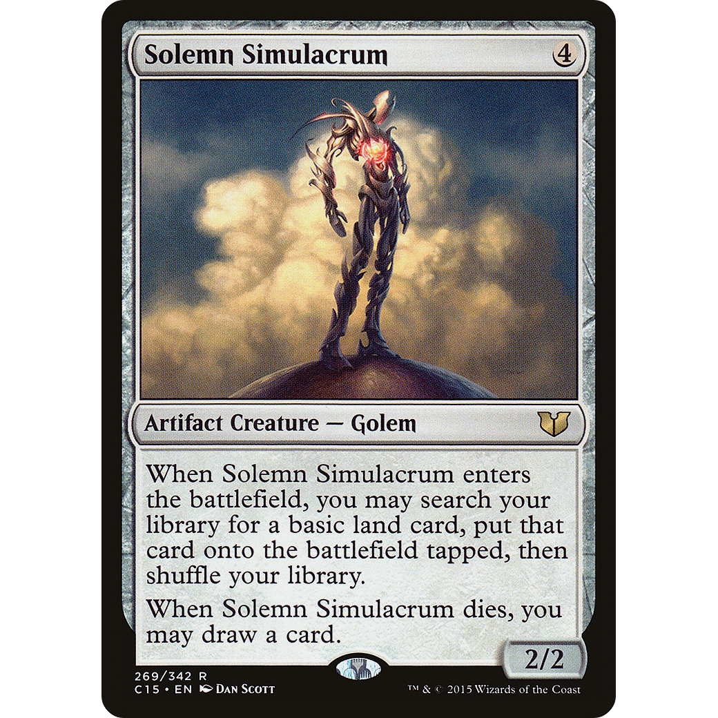 Solemn Simulacrum (C15-269) - Commander 2015