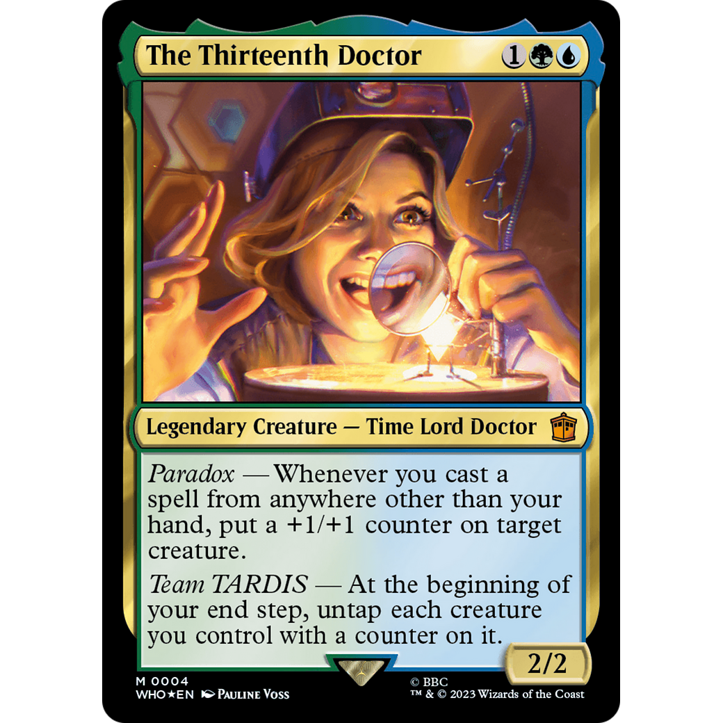The Thirteenth Doctor (WHO-004) - Doctor Who Foil