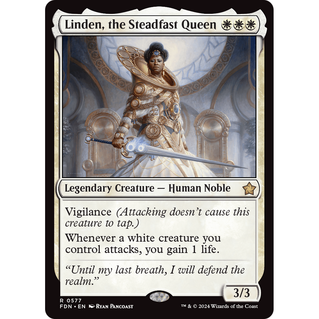 Linden, the Steadfast Queen (FDN-577) - Foundations