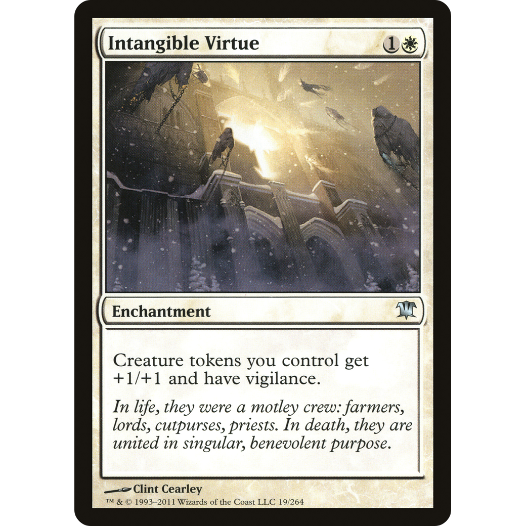 Intangible Virtue (ISD-019) - Innistrad Foil
