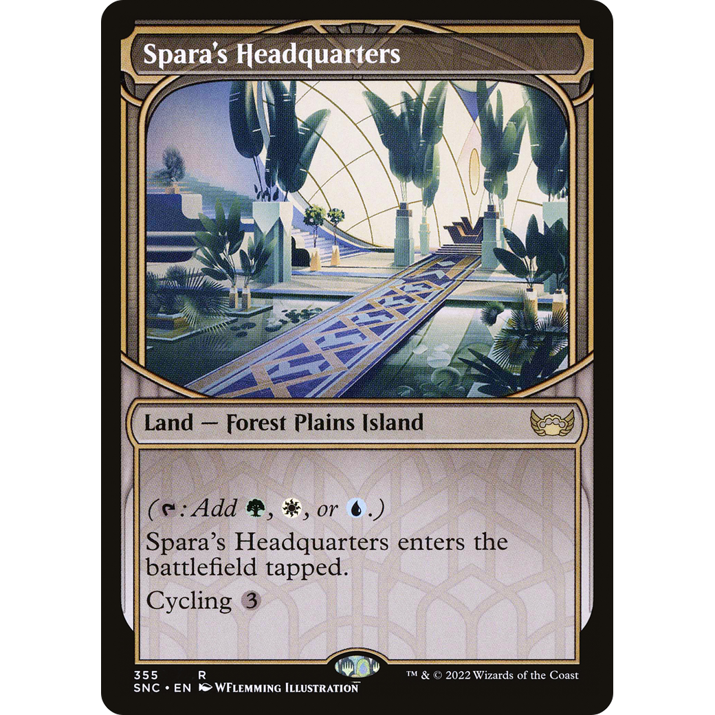Spara's Headquarters (Showcase) (SNC-355) - Streets of New Capenna: (Showcase)