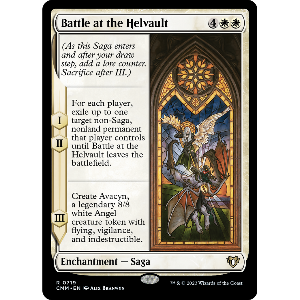Battle at the Helvault (CMM-719) - Commander Masters