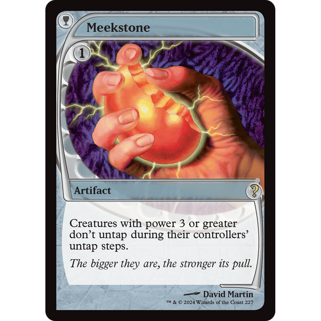 Meekstone (Future Sight) (MB2-227) - Mystery Booster 2 Foil