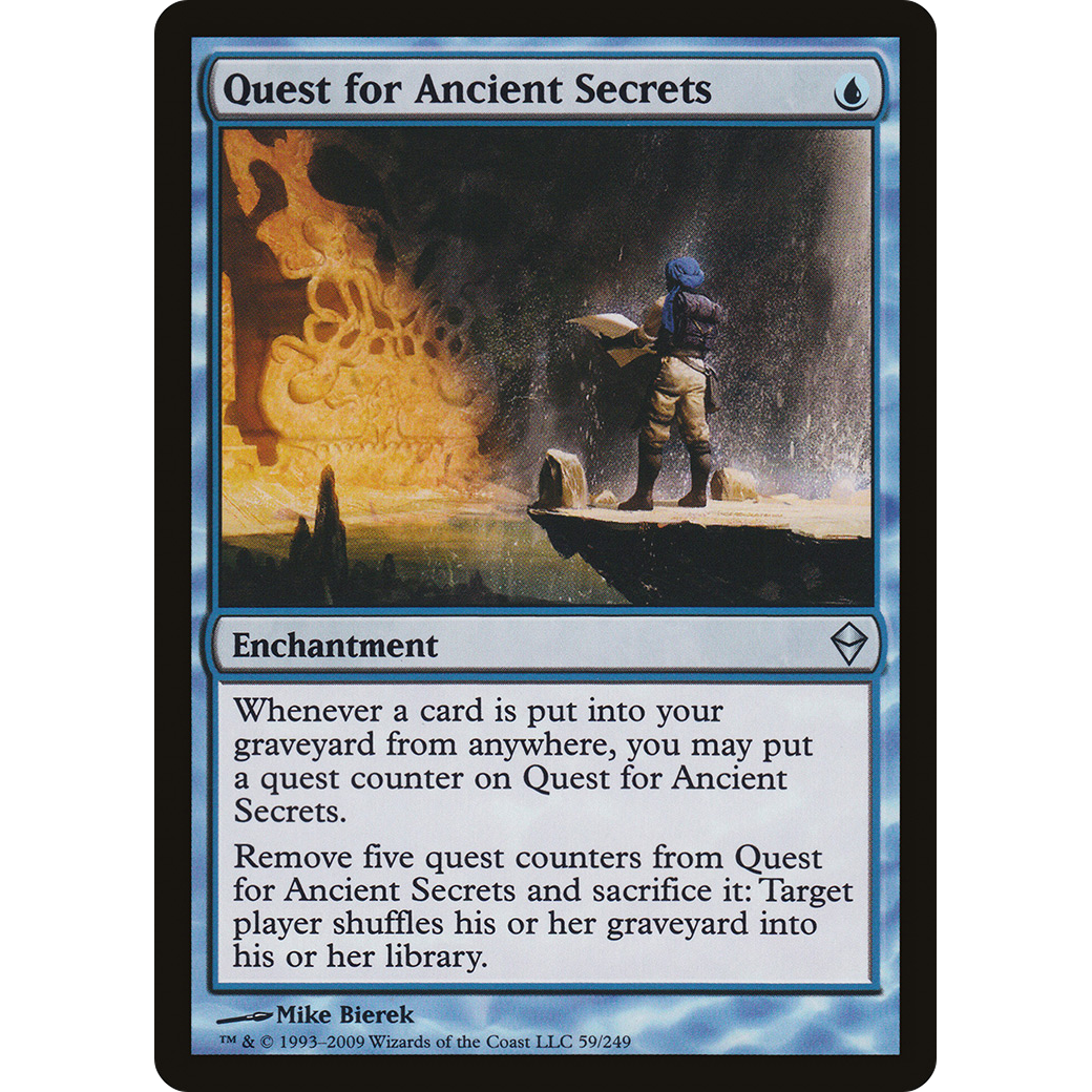 Quest for Ancient Secrets (ZEN-059) - Zendikar