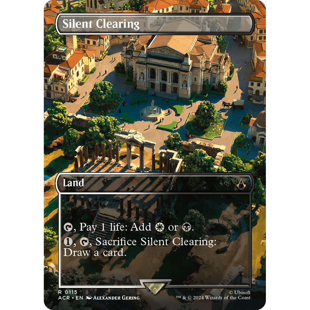 Silent Clearing (Borderless) (ACR-115) - Assassin's Creed (Borderless)