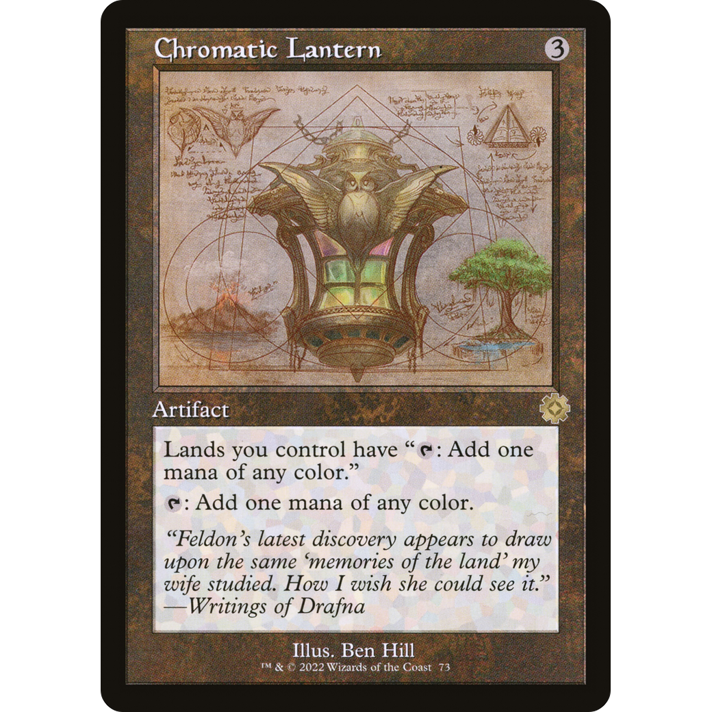 Chromatic Lantern (Schematic) (BRR-073) - The Brothers' War Retro Artifacts