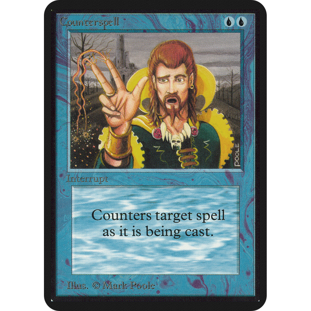 Counterspell (LEA-) - Limited Edition Alpha