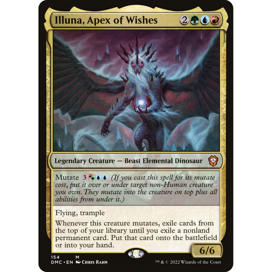 Illuna, Apex of Wishes (DMC-154) - Dominaria United Commander
