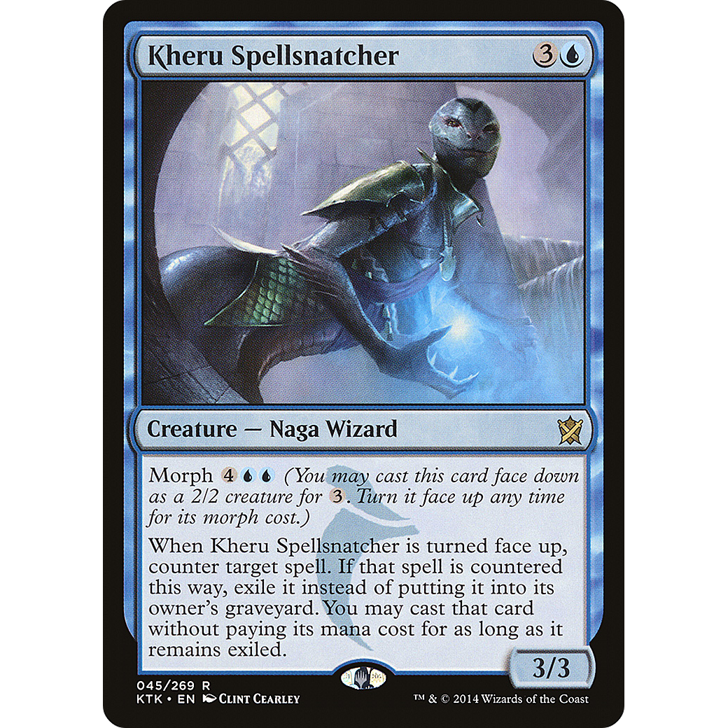 Kheru Spellsnatcher (KTK-045) - Khans of Tarkir