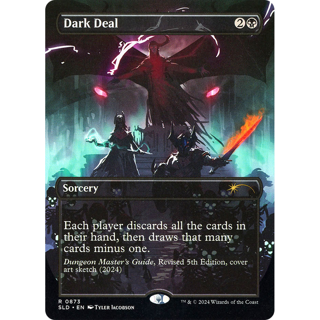 Dark Deal (Rainbow Foil) (SLD-873) - Secret Lair Drop (Borderless) Foil