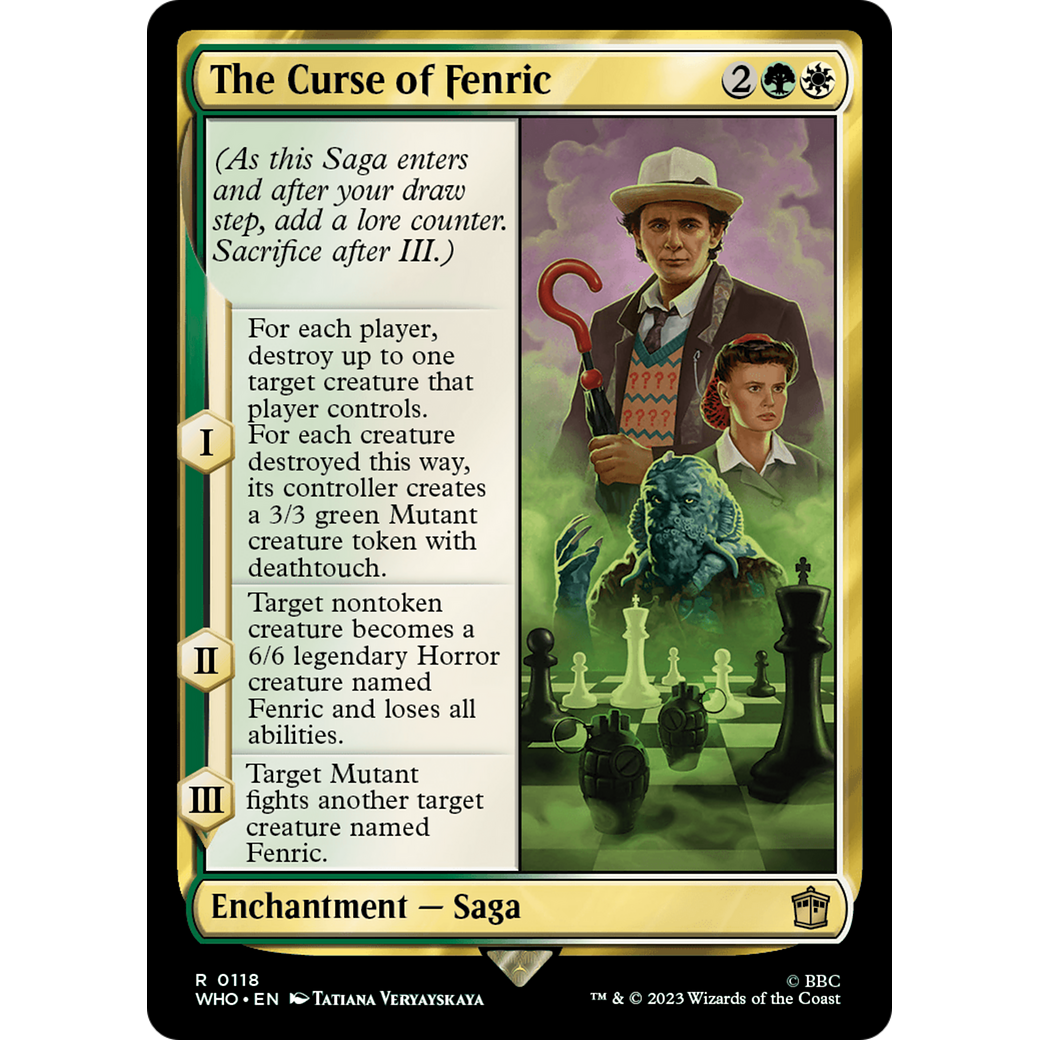 The Curse of Fenric (WHO-118) - Doctor Who