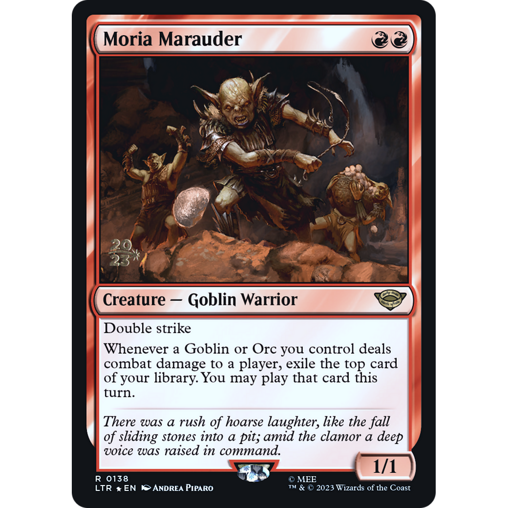 Moria Marauder (PRE-138S) - Tales of Middle-earth Promos Foil