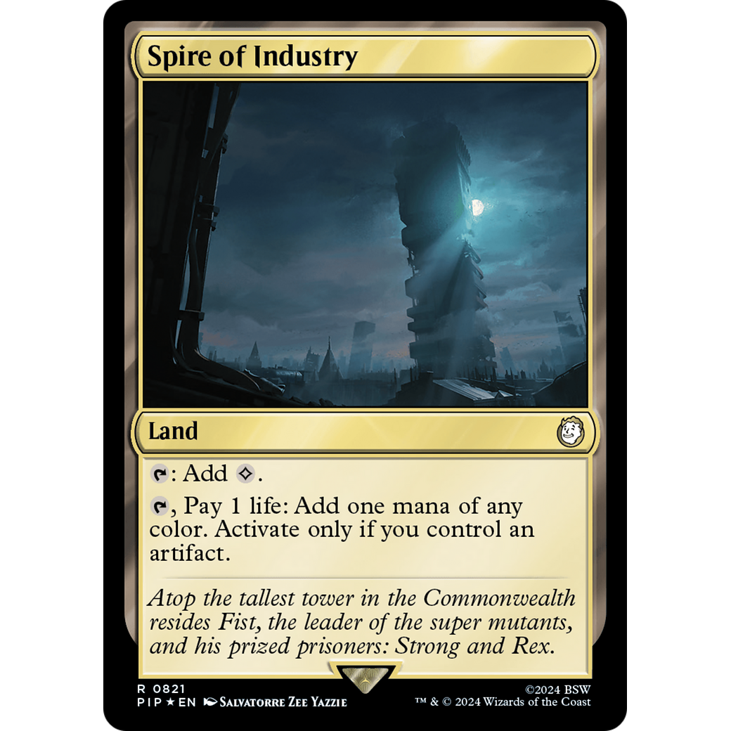 Spire of Industry (PIP-821) - Fallout Foil