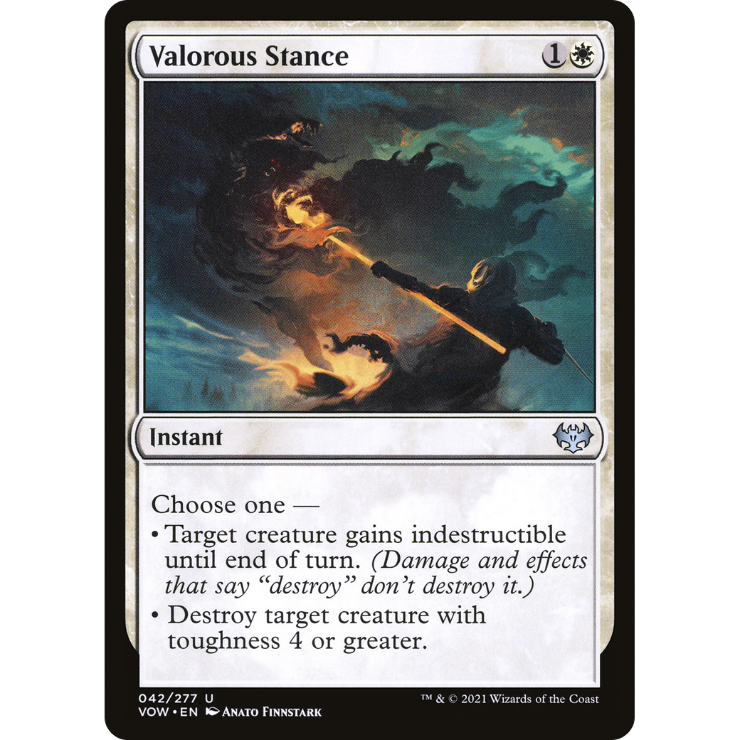 Valorous Stance (VOW-042) - Innistrad: Crimson Vow
