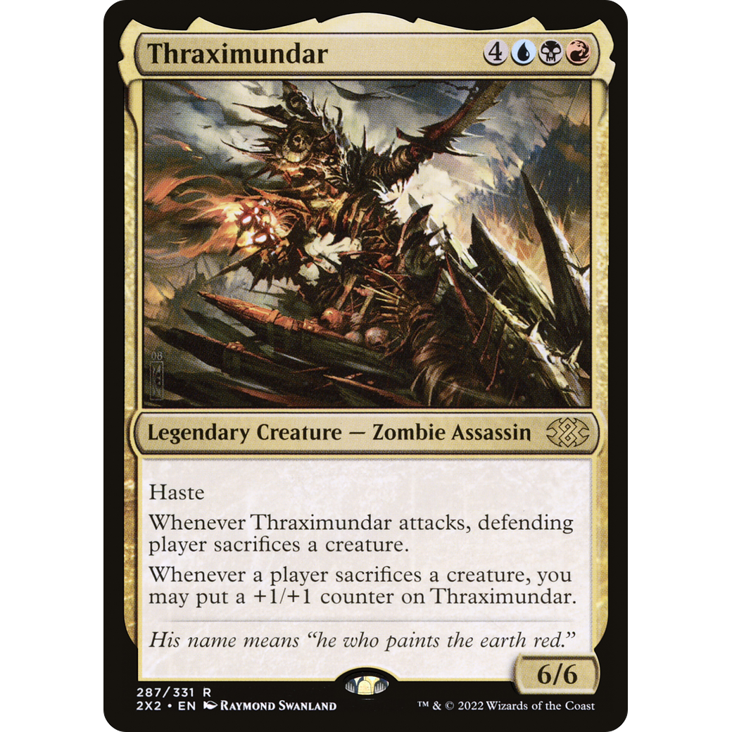 Thraximundar (2X2-287) - Double Masters 2022 Foil