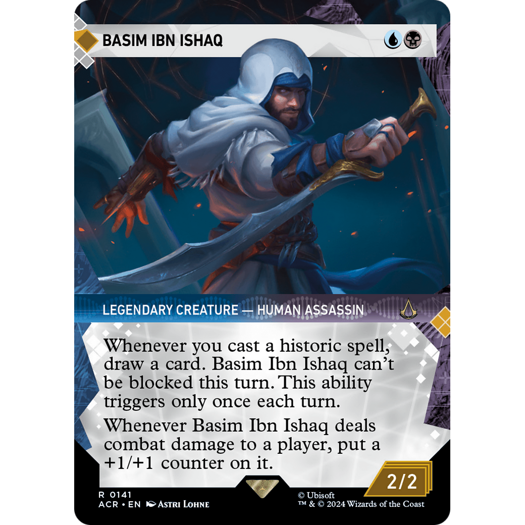 Basim Ibn Ishaq (Showcase) (ACR-141) - Assassin's Creed: (Showcase) (Borderless)