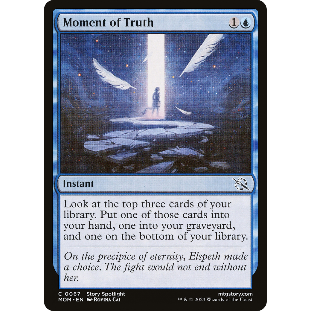 Moment of Truth (MOM-067) - March of the Machine Foil