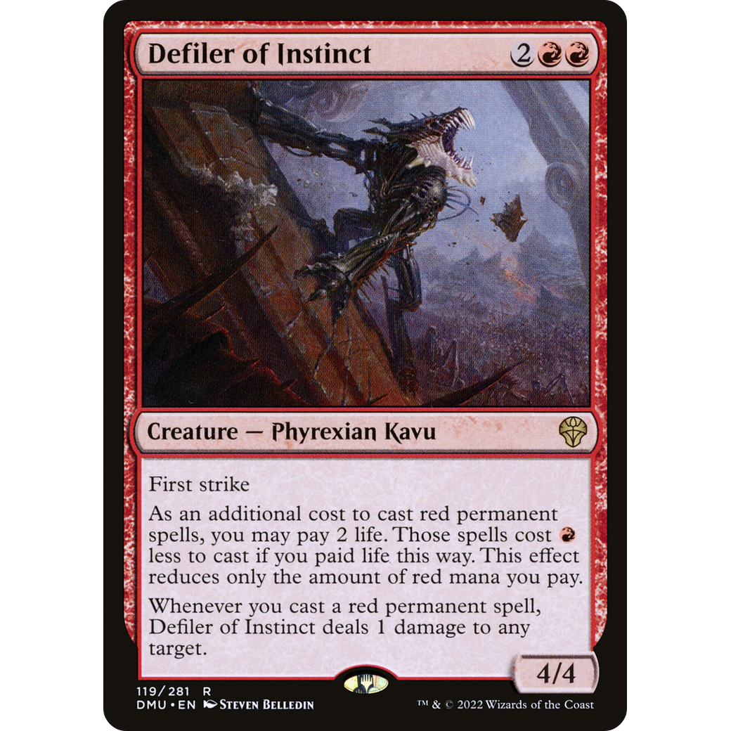 Defiler of Instinct (DMU-119) - Dominaria United