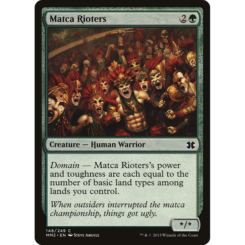 Matca Rioters (MM2-148) - Modern Masters 2015 Foil