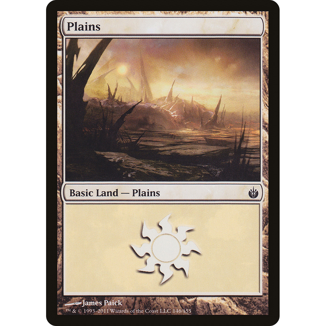 Plains (146) (MBS-146) - Mirrodin Besieged Foil