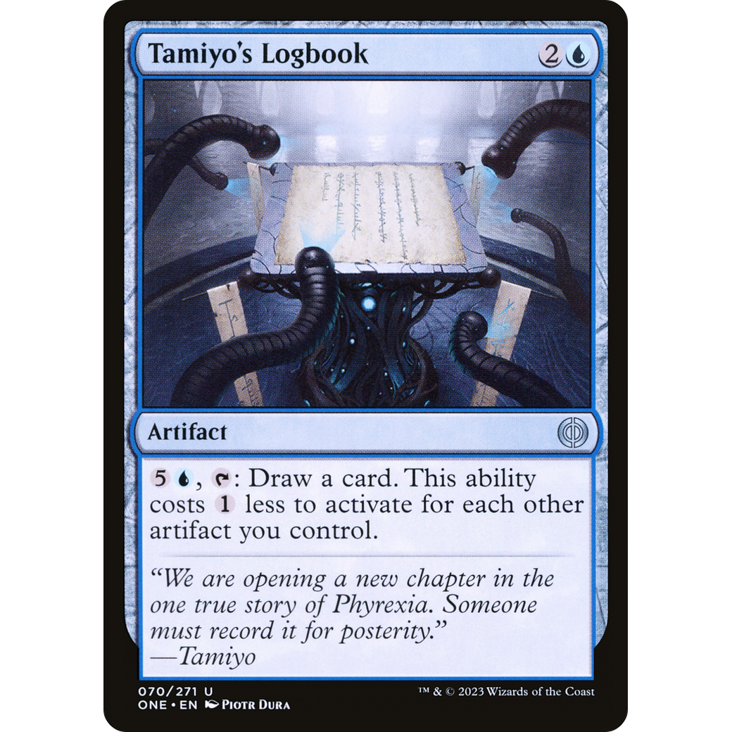 Tamiyo's Logbook (ONE-070) - Phyrexia: All Will Be One